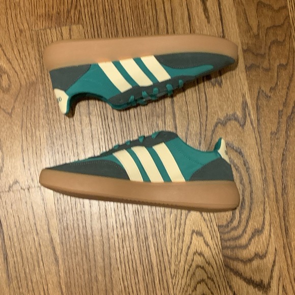 Adidas Barreda Decode Court Green Warm Vanilla Shoes Sneaker Mens Size 10 JP9666 - Picture 8 of 9